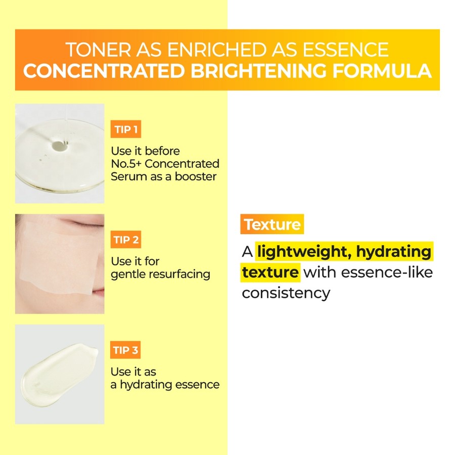 Numbuzin No.5 Vitamin Boosting Essential Toner 5