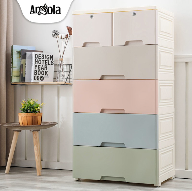 Angola Lemari Plastik Pakaian C69