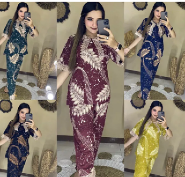 Setelan Daster Arab Motif Batik