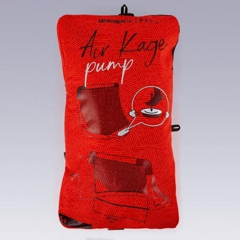 Gawang Pompa Inflatable Air Kage - Merah/Oranye 5