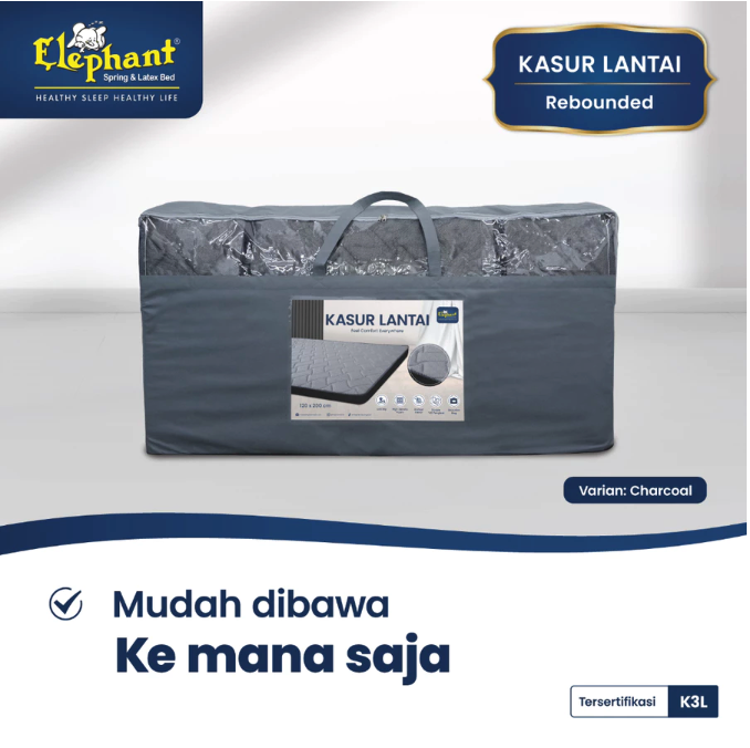 Elephant Agung Perkasa Elephant Kasur Lantai Rebounded