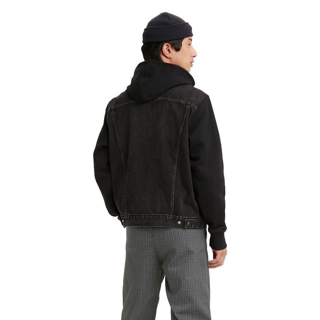 Levi's® Men's Hybrid Hoodie V Trucker Jacket 2