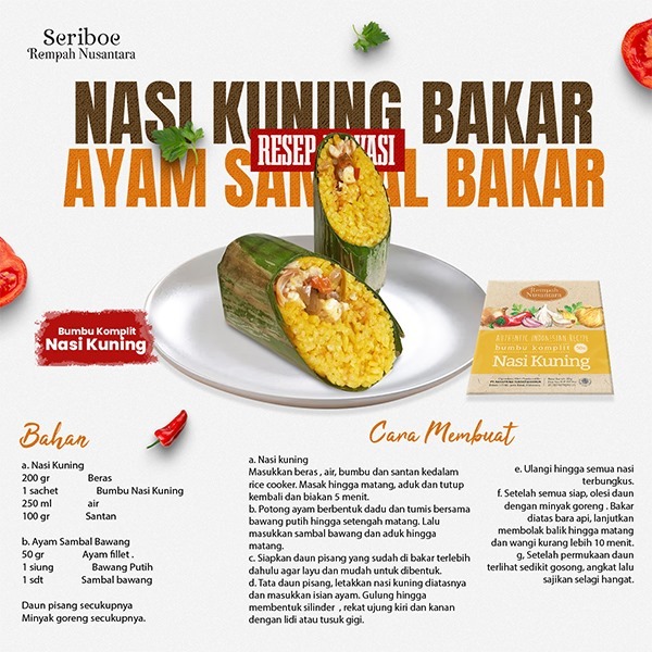 Rasaprima Sukses Makmur Seriboe Rempah Nusantara Bumbu Nasi Kuning
