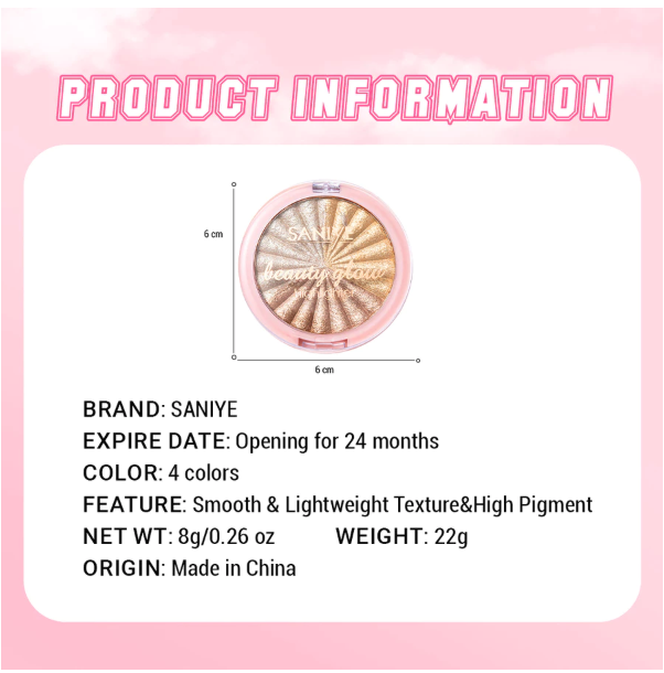 SANIYE Beauty Glow Highlighter  4