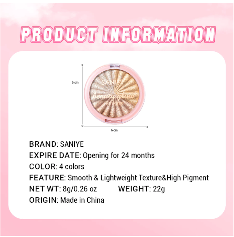 SANIYE Beauty Glow Highlighter 4