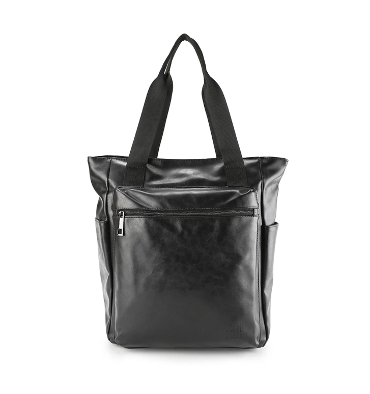 Urban State Distressed Leather Concept Tote Backpack