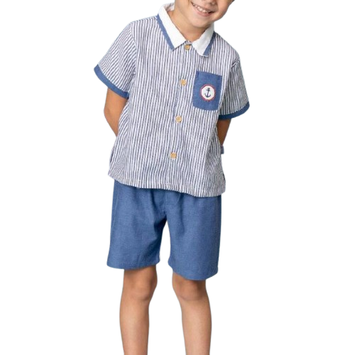 Little Palmerhaus Little Sailor Kids Attire Set