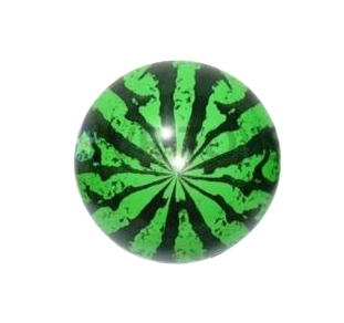 Jibin Mainan Anak Bola Karet Basket Motif Semangka