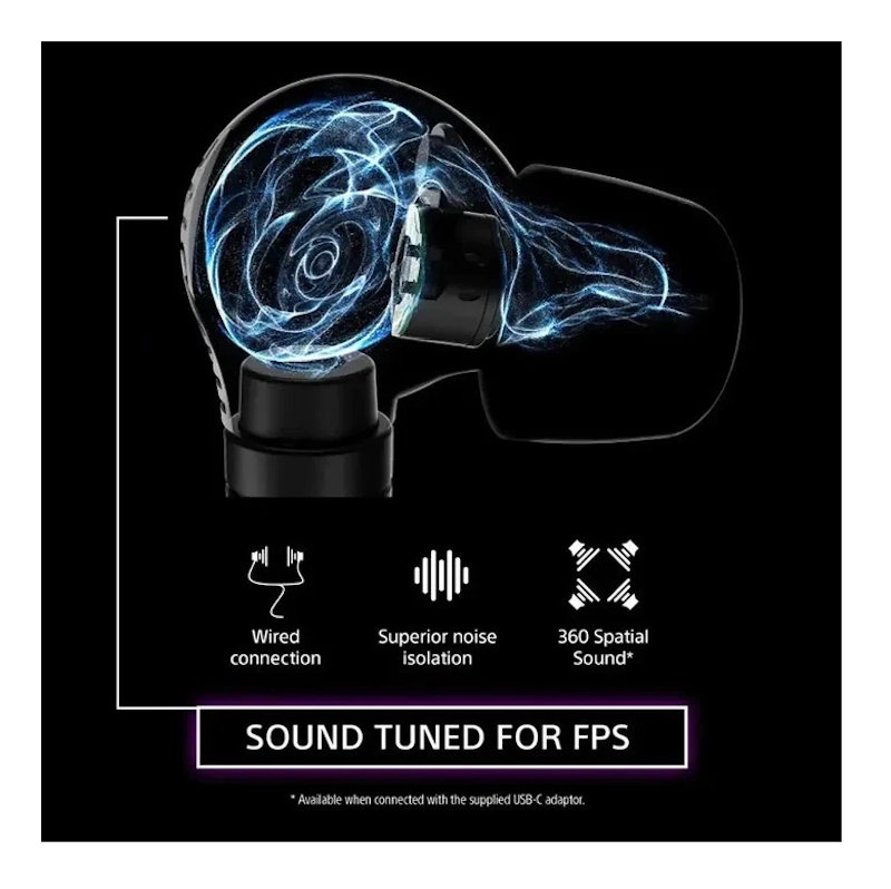 Inzone E9 In-Ear Gaming Headphones 2