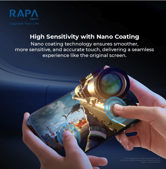 Satu Bisnis Indonesia RAPA tech Premium Tempered Glass for iPhone EasyFit