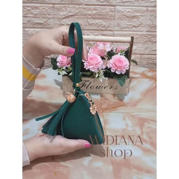 WIDIANA Shop Dompet Wanita Papirut Koin Gundu