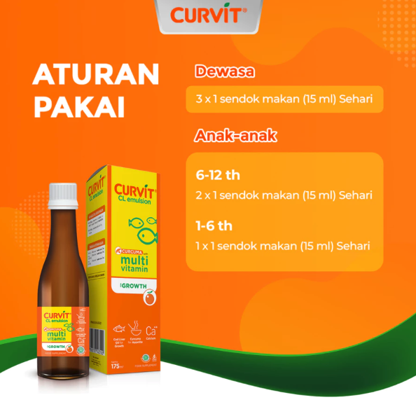 SOHO Industri Pharmasi Curvit CL Emulsion