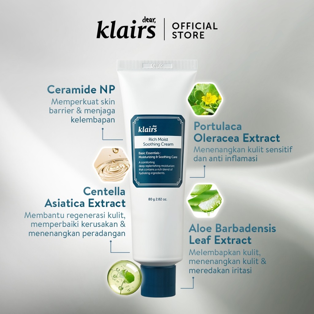 Wishcompany  Dear, Klairs Rich Moist Soothing Cream