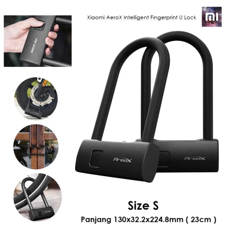 AreoX Fingerprint U-lock U8