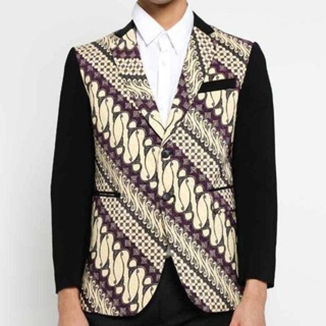 Blazer Pria Batik Kombinasi 5