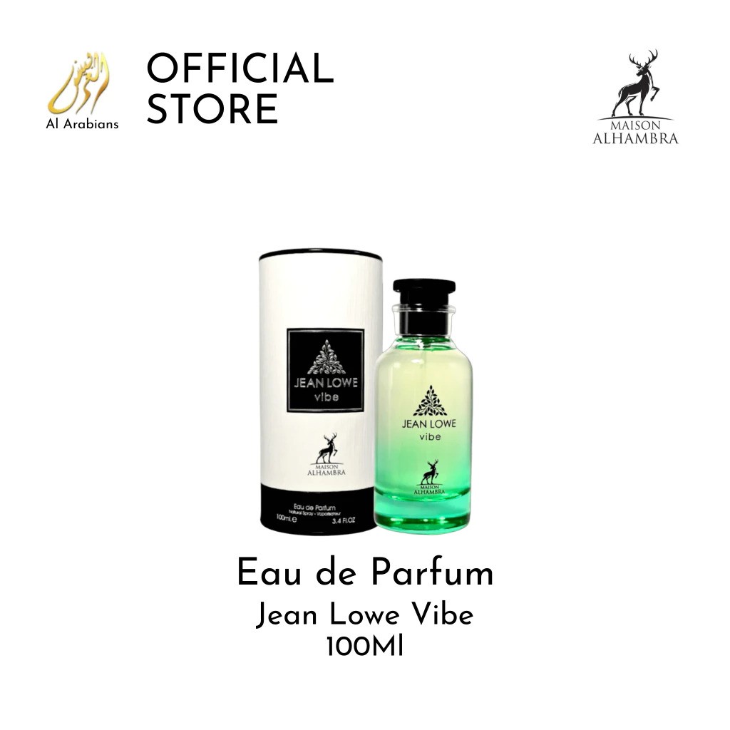 Lattafa Perfumes  Maison Alhambra Jean Lowe Vibe Eau De Parfum