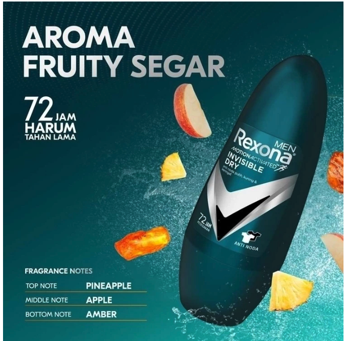 Unilever Indonesia Rexona Men Invisible Dry 