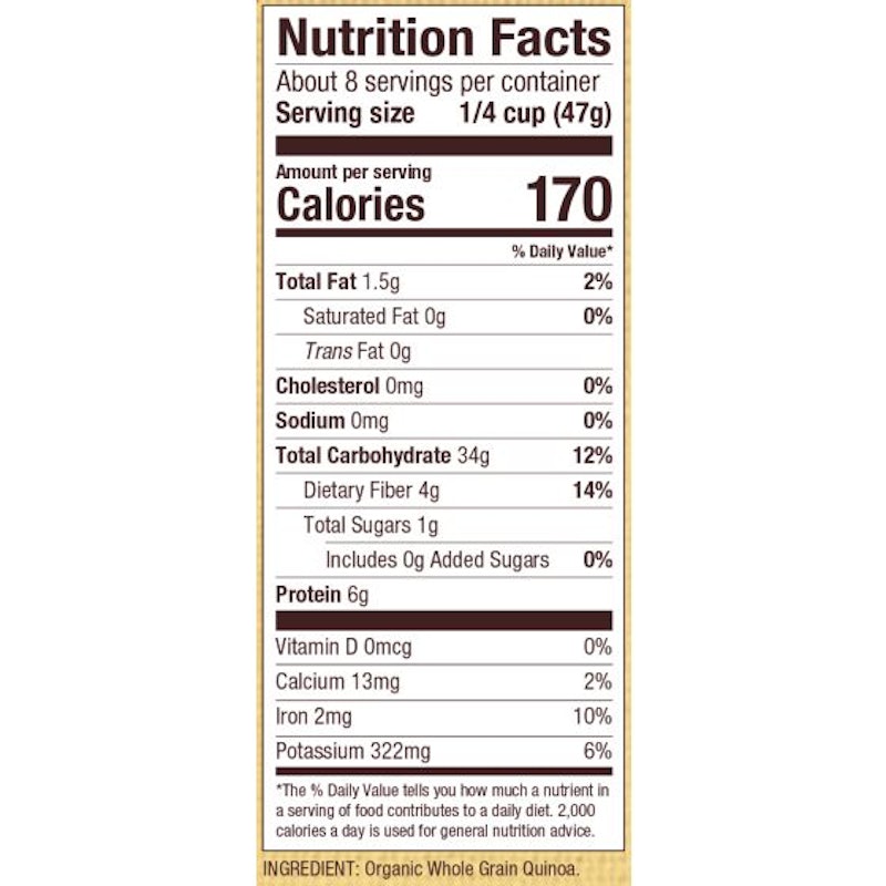 Bob's Red Mill Organic Tricolor Quinoa Grain 4