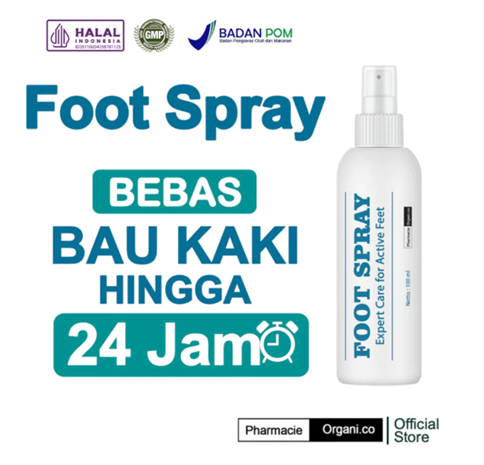 Anvita Pharma Indonesia PHARMACIE ORGANI.CO FOOT SPRAY