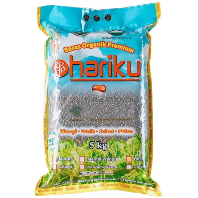 Hariku Beras Organik Hitam Premium