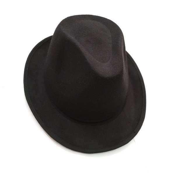 Houseofcuff Black Fedora Hat Laken