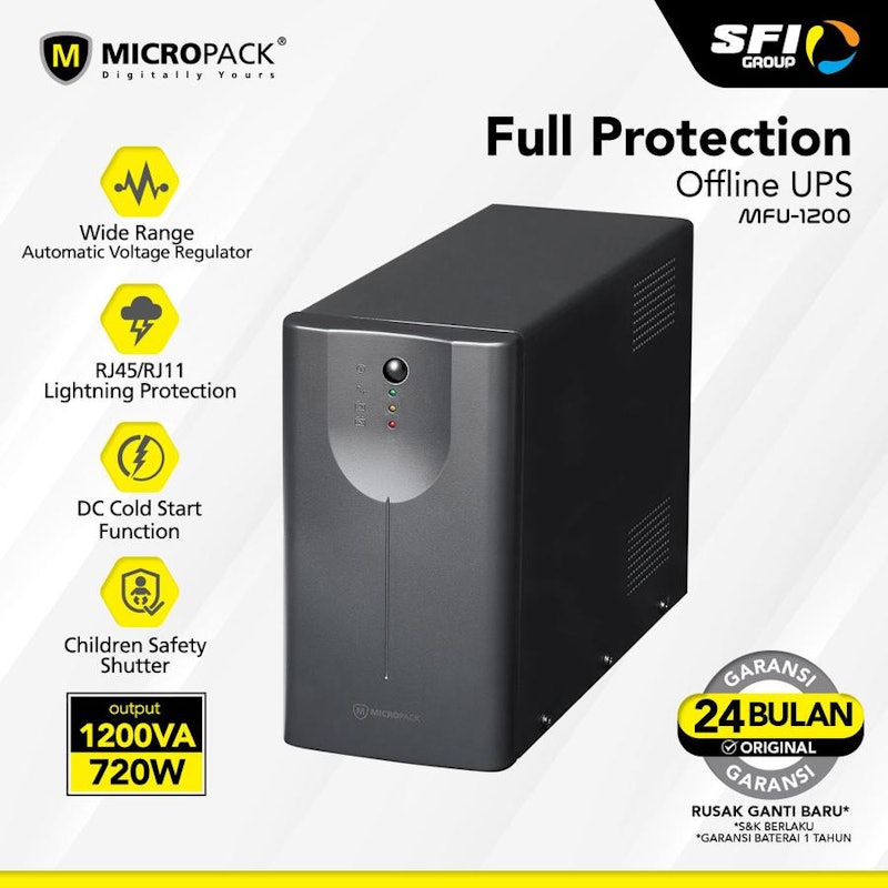 Micropack Ups 1200va True Power 5