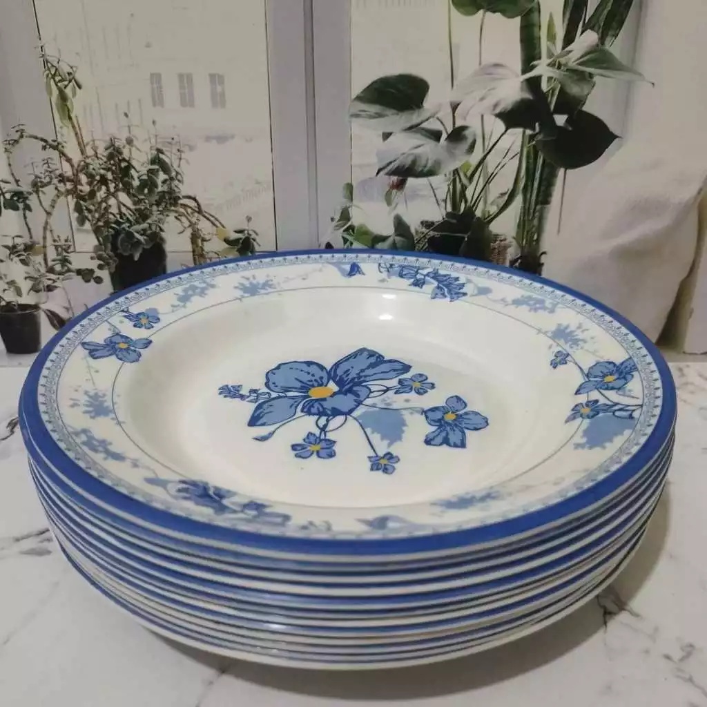  MEISHING Piring Melamin Motif 9 Inch (6 pcs) HG49