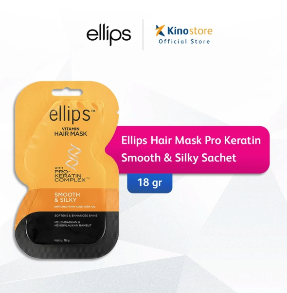 Kino Indonesia Ellips Vitamin Hair Mask With Pro Keratin Complex Smooth & Silky