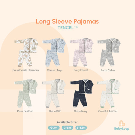 Baby Loop Long Sleeve Pajamas TENCEL™  3