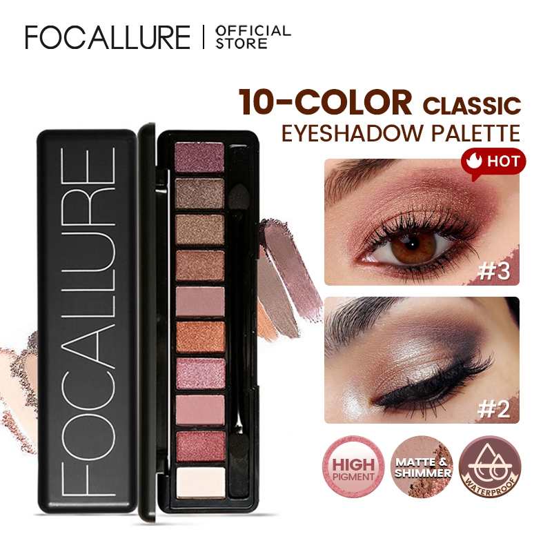 10 Colors Eyeshadow Palette 2