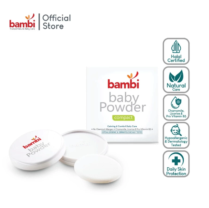 Fabindo Sejahtera Bambi Baby Compact Powder