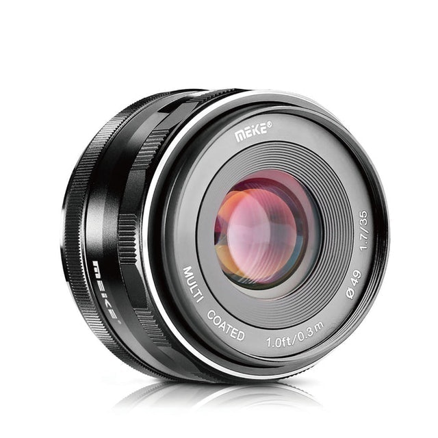 35mm F1.7 Manual Prime Fixed Lens for Nikon