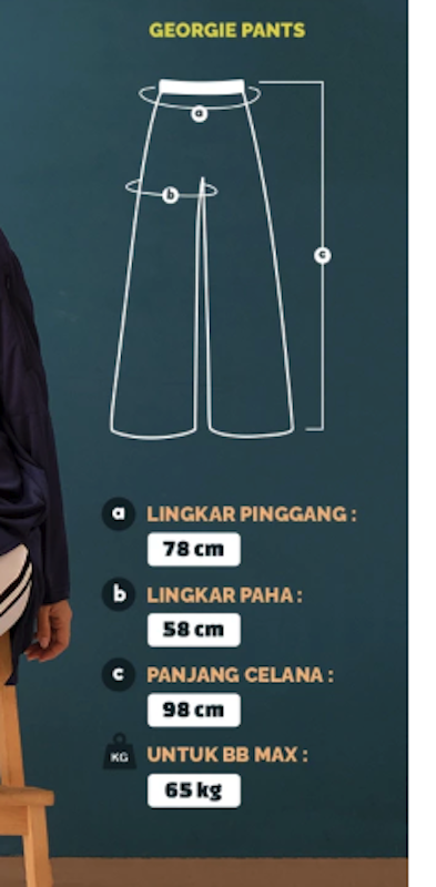 Zaneva LISE Top X GEORGIE Pants Stelan Olahraga Muslimah 5