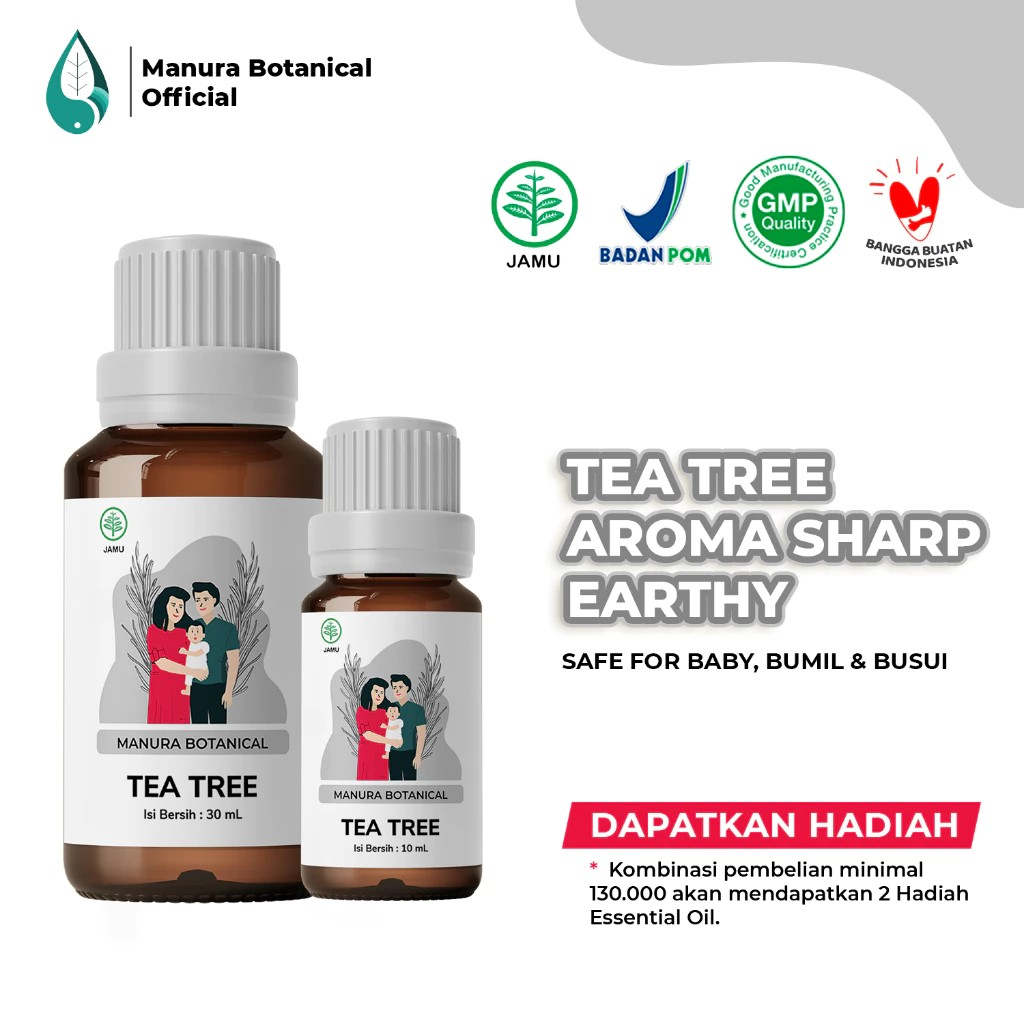 Manura Botanical Indonesia Manura Botanical Tea Tree Oil 