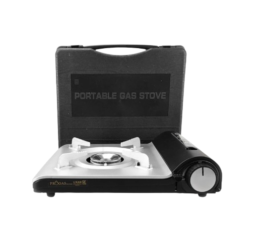 Progas Kompor Portabel 2 in 1 Stainless Steel Minimalis