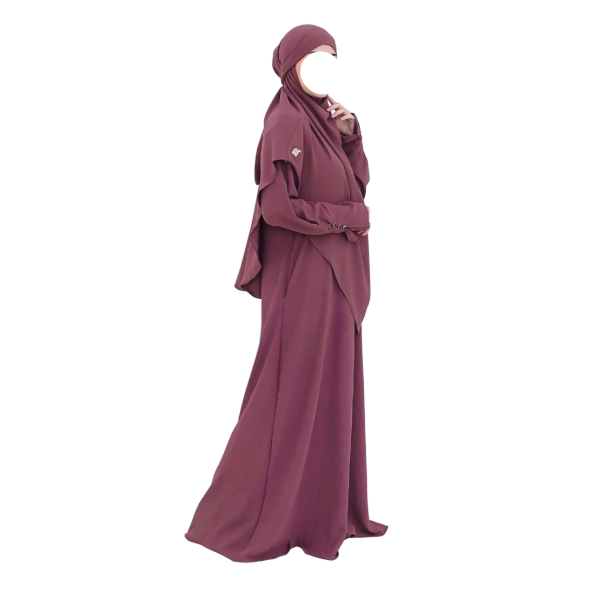 Rizka Hijab Shafeeya Abaya Set French Khimar