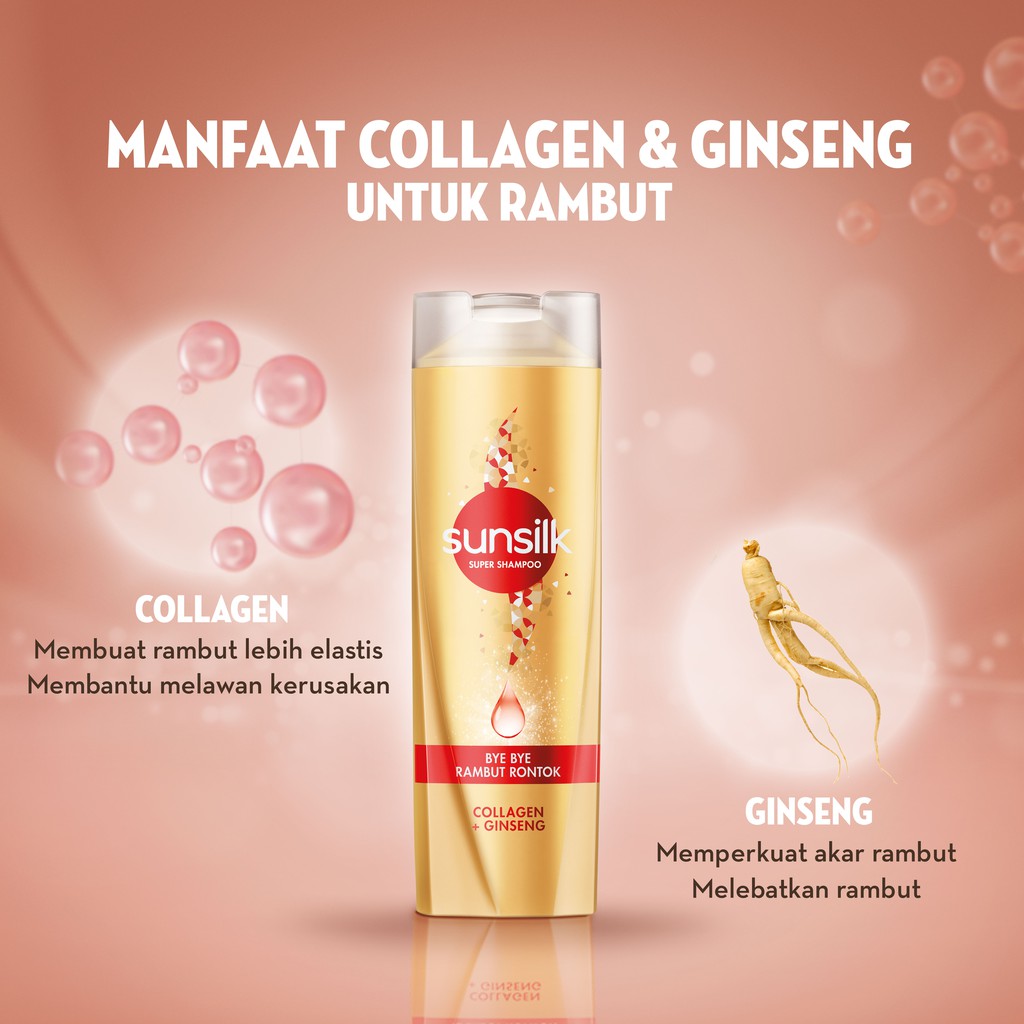 Unilever Indonesia Sunsilk Super Shampoo Bye Bye Rambut Rontok