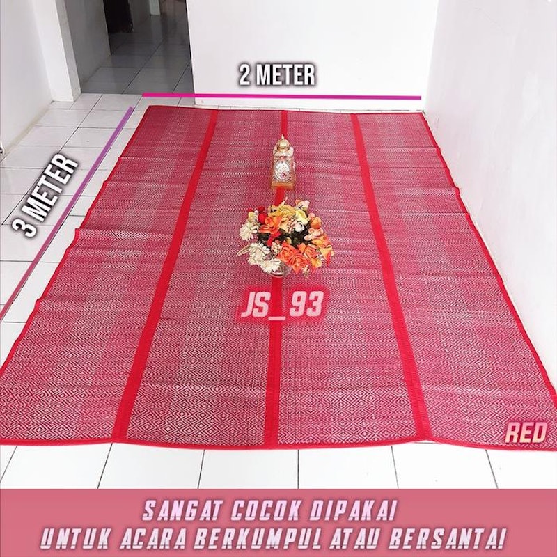 Ramayana Tikar Songket Motif Tradisional 2