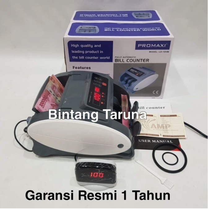 Promaxi Fully Automatic Bill Counter LD-10VM 