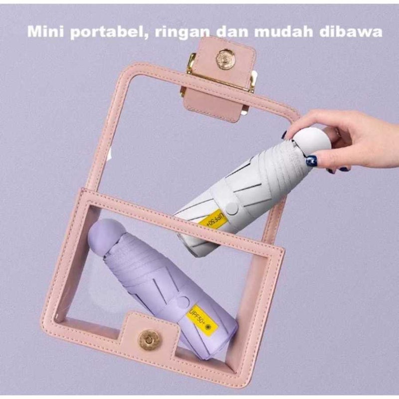 Nozu Payung Mini Kapsul Anti UV UPF 50+ 2
