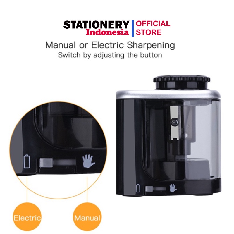 Tenwin Rautan Pensil Elektrik dan Manual  8005
