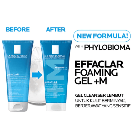 L’Oréal Indonesia La Roche-Posay Effaclar Foaming Gel+M Cleanser