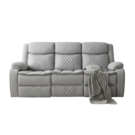 SCANDIA Dahlberg Sofa Recliner 3 Seater with Dropdown