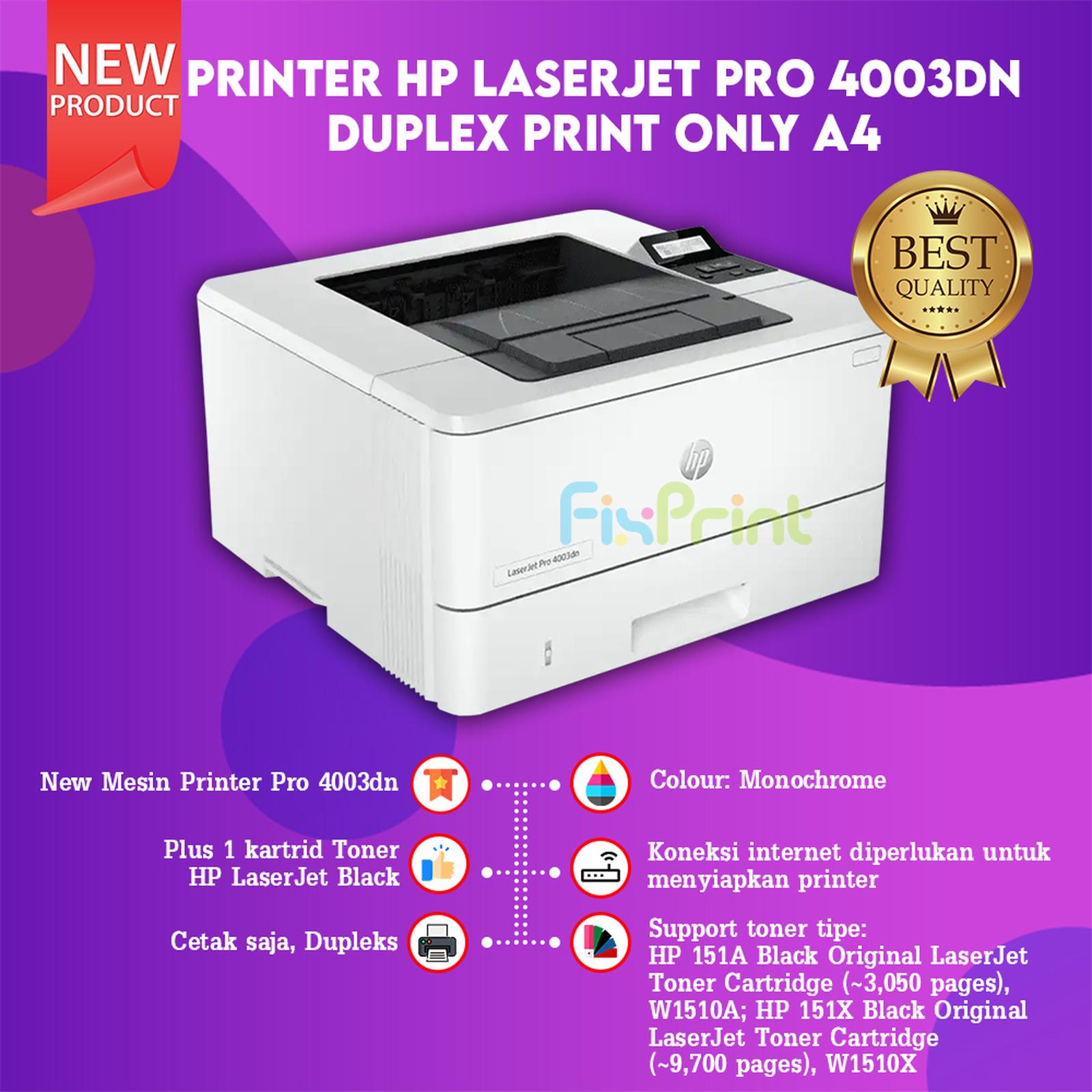 HP HP LaserJet Pro Printer 4003DN