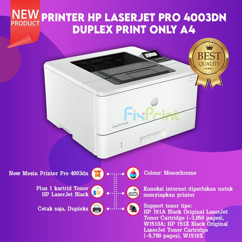 LaserJet Pro Printer 4