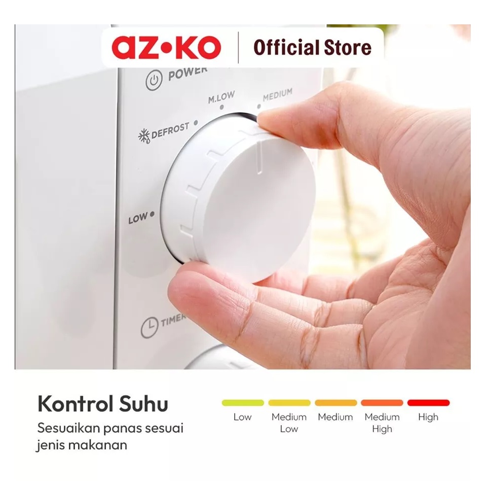 AZKO Kris Microwave Low Watt 20 Liter 2