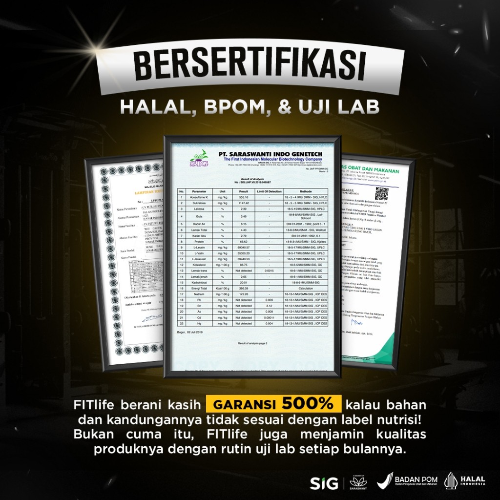 FITlife Nutrition Indonesia FITlife POWR Lemon