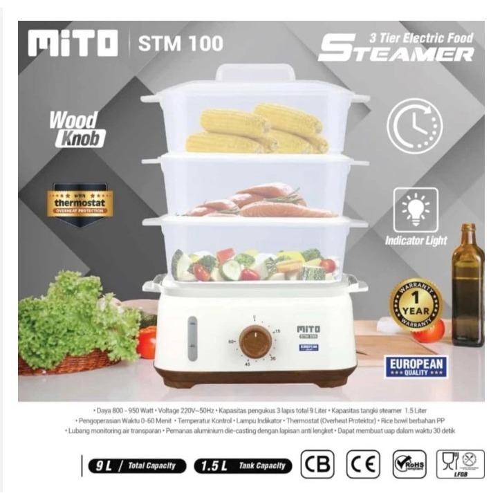 MITO Group MITO Steamer Electric Food STM100