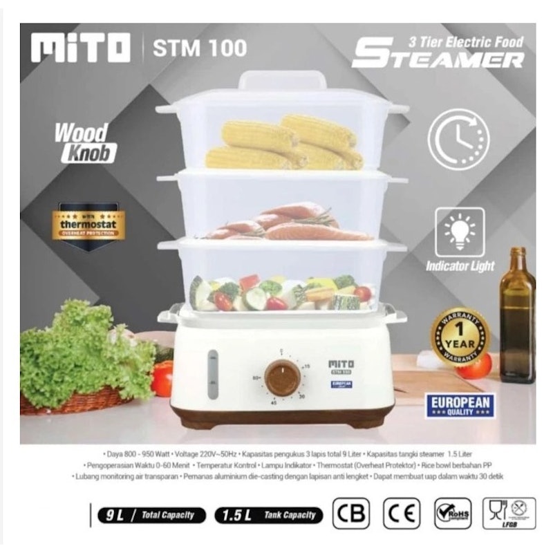 MITO Steamer Electric Food 5
