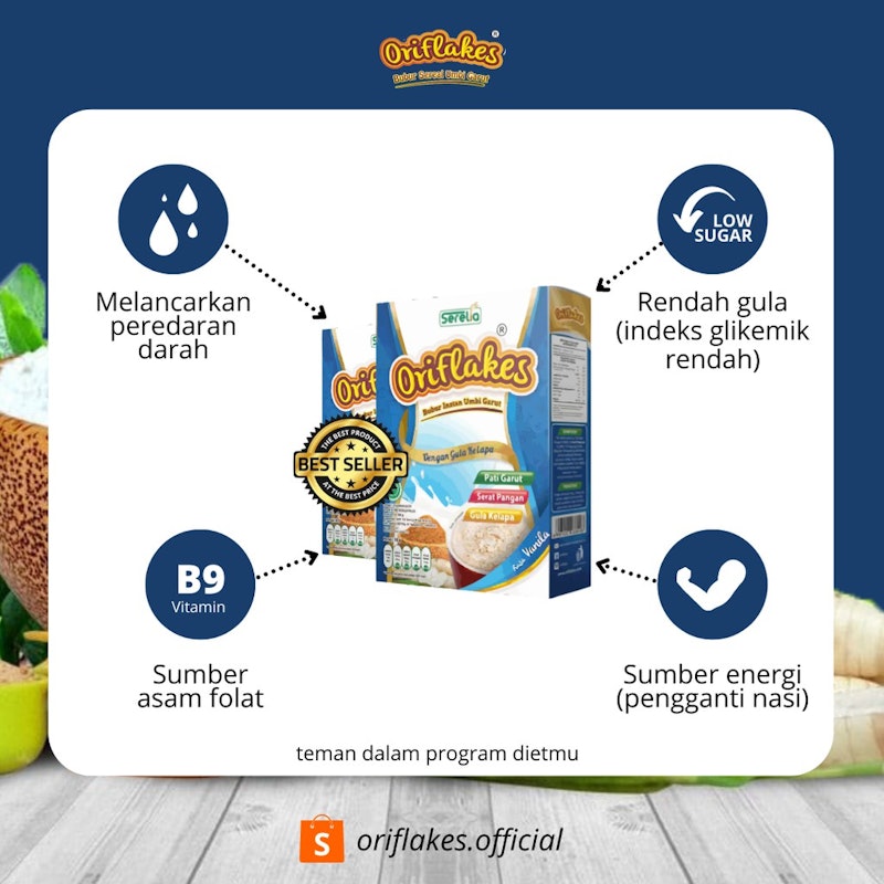 Bubur Sereal Umbi Garut Slimmy 2